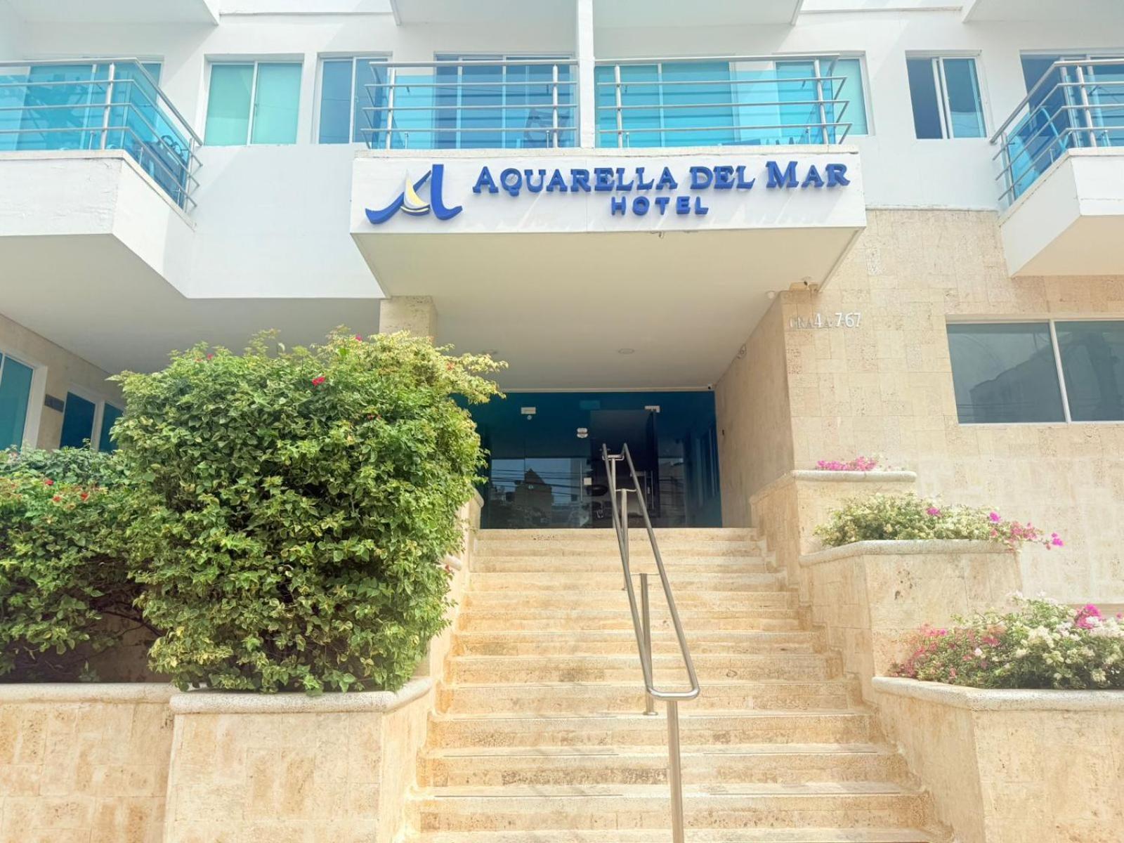 Hotel Aquarella Del Mar Santa Marta  Exterior foto