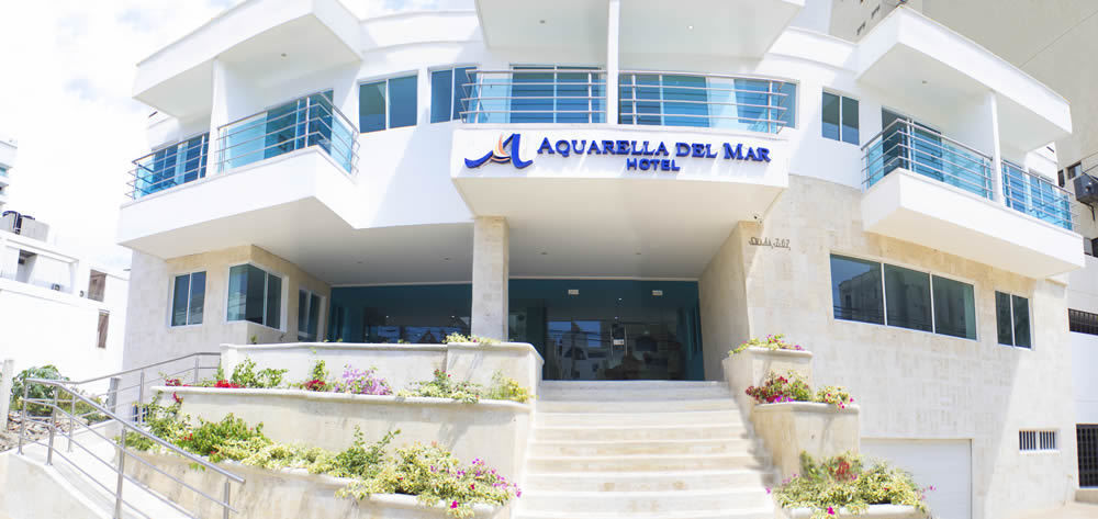 Hotel Aquarella Del Mar Santa Marta  Exterior foto